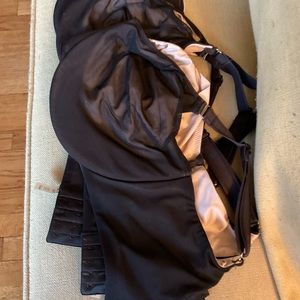 3 Chantelle black bras—size 36H